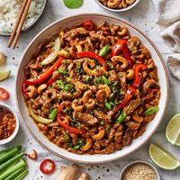 Spicy Cashew Pork