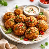 Spicy Cauliflower Balls