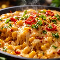 Spicy Cheesy Corn Casserole