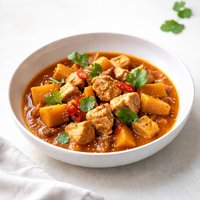 Spicy Chicken and Pumpkin Stew