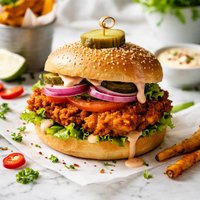 Spicy Chicken Burger