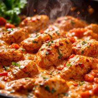 Spicy Chicken in a Creamy Tomato Sauce
