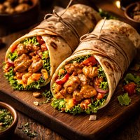 Spicy Chicken Orgasm Wraps