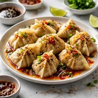 Spicy Chicken Steamed Dumplings