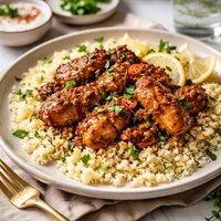 Spicy Chicken with Couscous