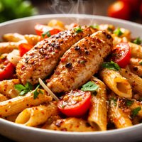 Spicy Chicken with Pasta