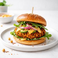 Spicy Chickpea Burgers