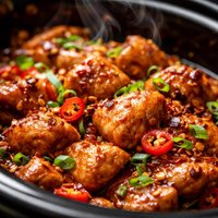 Spicy Chinese Chicken Slow Cooker
