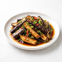 Spicy Chinese Eggplant Aubergine