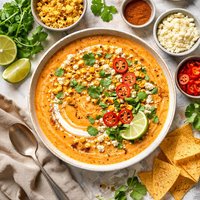 Spicy Chipotle Creamy Corn Soup