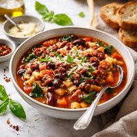 Spicy Chorizo Minestrone