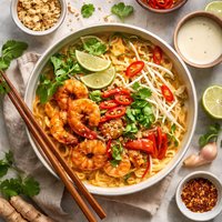 Spicy Coconut Noodles