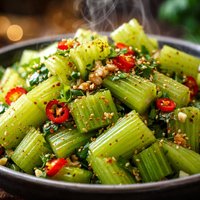 Spicy Cold Celery