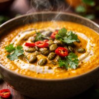 Spicy Curry Pumpkin Soup