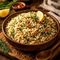 Spicy Dill Rice