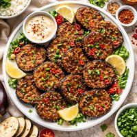 Spicy Eggplant Cutlets