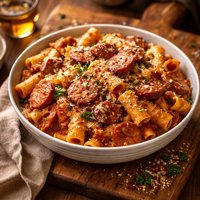 Spicy Fatboy Sausage Pasta