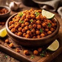 Spicy Fried Chickpeas