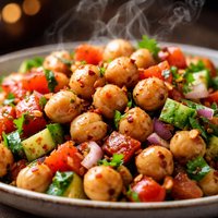 Spicy Garbanzo Salad