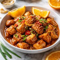 Spicy Ginger Orange Chicken