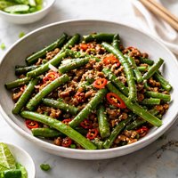 Spicy Green Bean Stir Fry