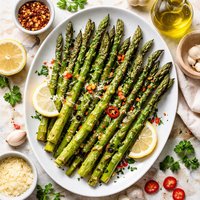 Spicy Grilled Asparagus