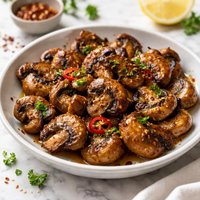 Spicy Grilled Mushrooms
