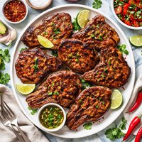 Spicy Grilled Pork Chops