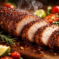 Spicy Grilled Pork Tenderloin