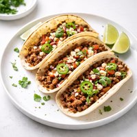 Spicy Ground Beef Tacos