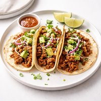 Spicy Ground Turkey Tacos