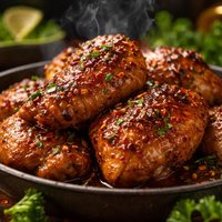 Spicy Honey Glazed Chicken