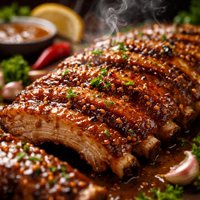 Spicy Honey Mustard Baby Back Ribs
