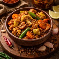 Spicy Indian Mixed Vegetable Achar