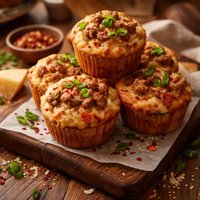 Spicy Italian Sausage Muffins