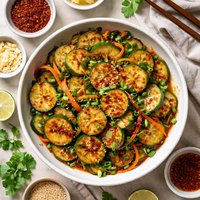 Spicy Korean Cucumber Salad