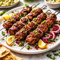 Spicy Lamb Kebabs