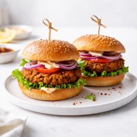 Spicy Lentil Burgers