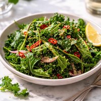 Spicy Marinated Mixed Greens