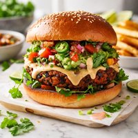 Spicy Mexican Bean Burger