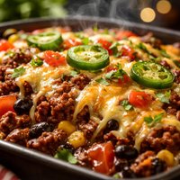 Spicy Mexican Beef Bake