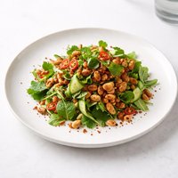 Spicy Minted Nut Salad