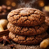 Spicy Molasses Crinkle Cookies
