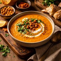 Spicy Moroccan Carrot Soup