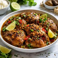 Spicy Nutmeg Chicken Grenada Caribbean