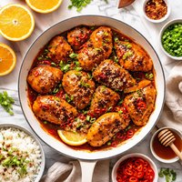 Spicy Orange Ginger Chicken