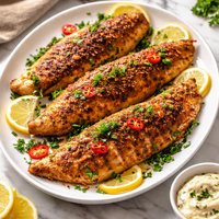 Spicy Oven Baked Catfish