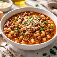 Spicy Pasta Fagioli