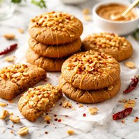 Spicy Peanut Butter Cookies