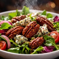 Spicy Pecan and Blue Cheese Salad